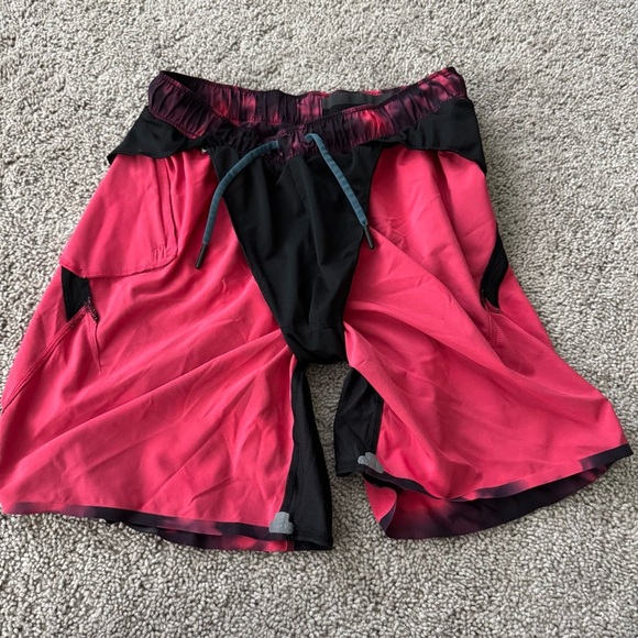 Lululemon Pace Breaker Short Size S Jungle Floor Boom Juice 7” Inseam - Picture 8 of 14